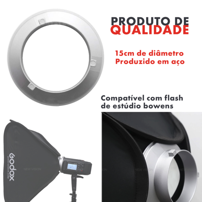 Anel De Encaixe - Softbox - Bowens - COD:LND