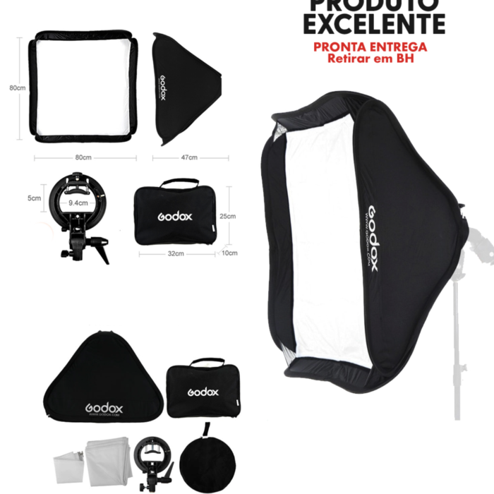 Softbox - Godox - 80 x 80cm - COD:LNDSE
