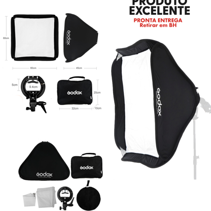 Softbox - Godox - 60 x 60cm - COD:LNDSE