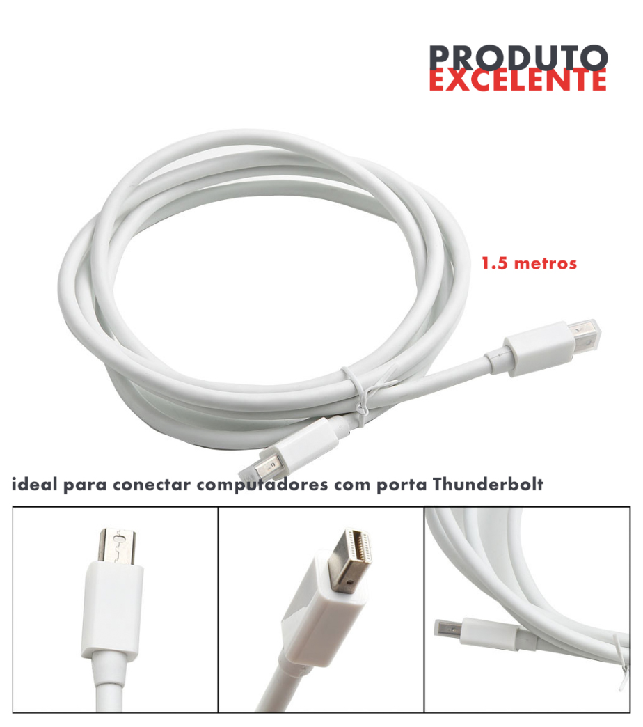 Cabo Thunderbolt - 1,5 Metros - COD:LNDSE