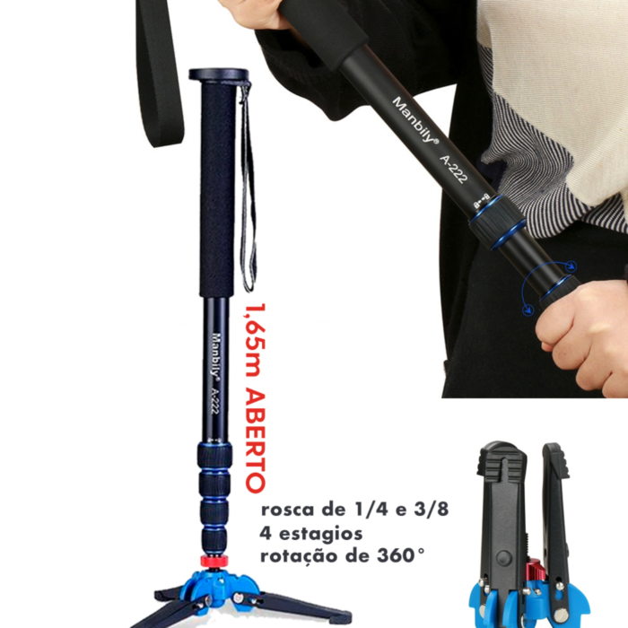 Monopé - Manbily - A 222 + Pé de Galinha - COD:LND