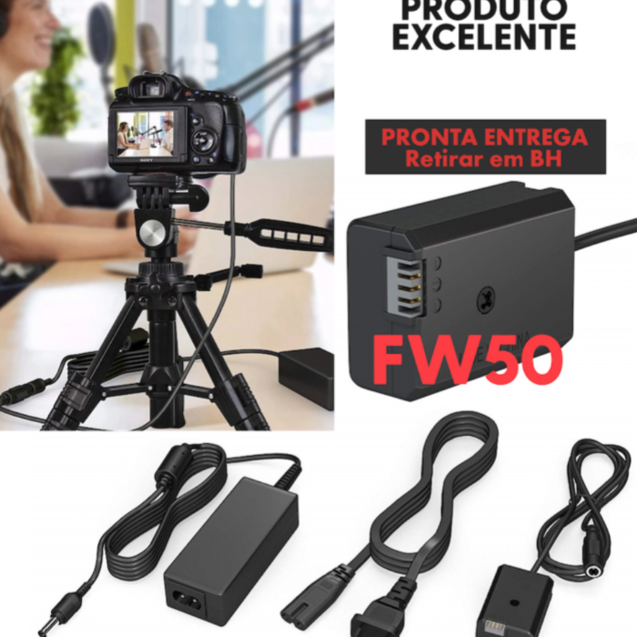 Adaptador de Energia - Dummy - Sony Alpha FW50 - Tomada - COD:LNDSE