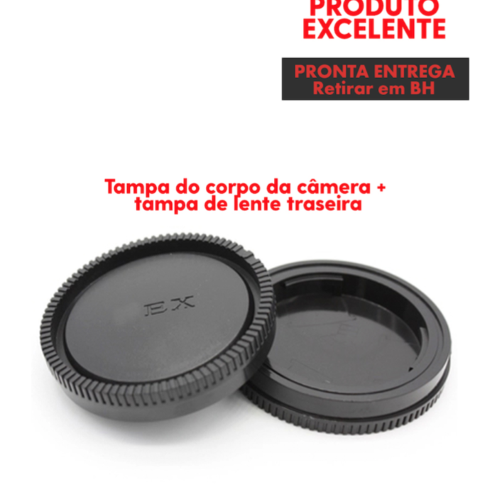 Tampa - Para Sony Corpo Da Câmera e Tampa De Lente Traseira - COD:LNDSE