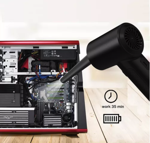 Espanador De Ar Elétrico - Soprador Sem Fio - 51000 RPM - Portátil e Recarregável - COD:LND - Imagem 4