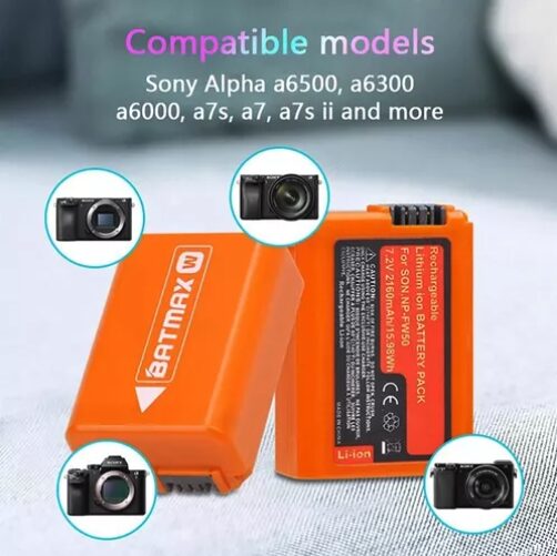 Bateria Batmax - NP FW50 - 2160mAh - COD:LND - Imagem 3