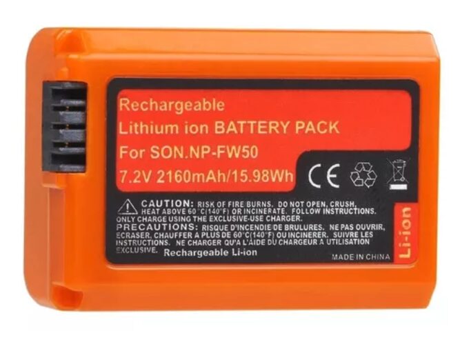 Bateria Batmax - NP FW50 - 2160mAh - COD:LND - Imagem 2