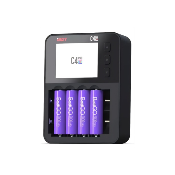 Carregador de Pilhas Inteligente - ISDT - C4 Evo - 6 Channels - COD:LND