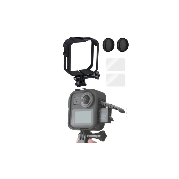Kit De Proteção - para GoPro Max - Case, Películas, Tampas de Lente - COD:LNDSE