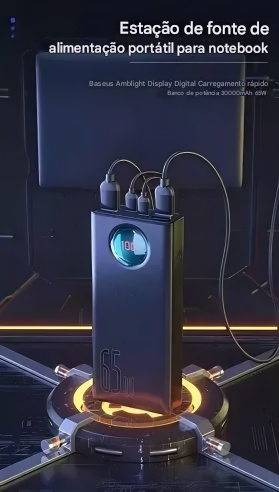 Power Bank - Baseus - 30.000mAh - COD:LNDSE - Imagem 5