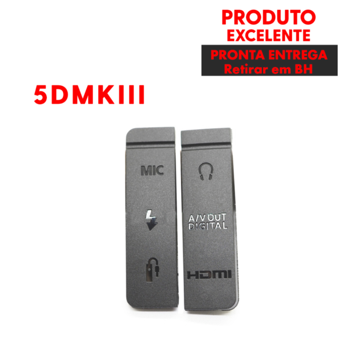 Borracha Lateral - Câmera Canon 5D MK III - COD:LNDSE