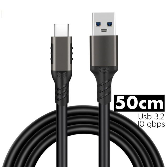 USB X USB-C - Cabo De Transferência - 0,50m - COD:LNDSE