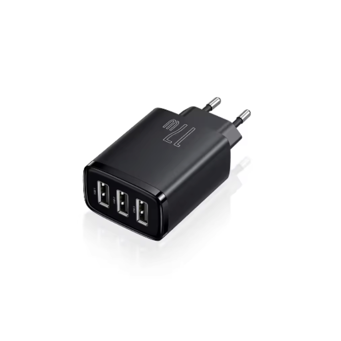 Adaptador De Parede - Baseus - 3 Entradas - COD:LNDSE