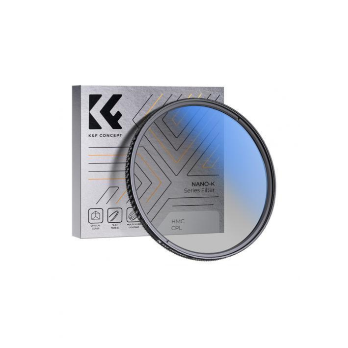 Filtro K&F Concept - HMC - UV - Nano-K - 82mm - COD:LND