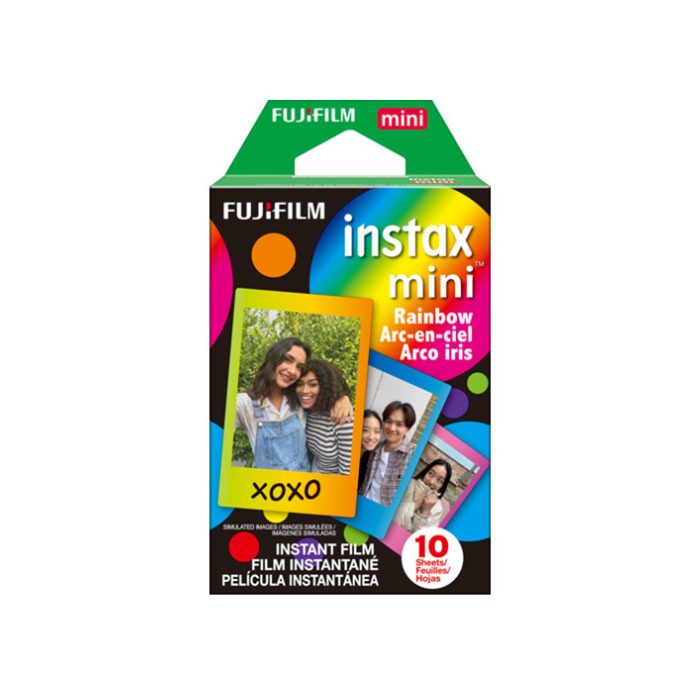 Filmes para Mini Instax - Rainbow - Fujifilm - 10 Poses -  COD:LND