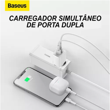 Carregador Baseus - 10.5W EU - Compact Charging - COD:LND - Imagem 2