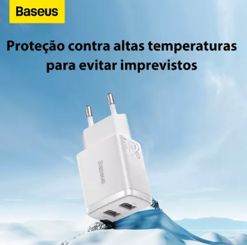 Carregador Baseus - 10.5W EU - Compact Charging - COD:LND - Imagem 3