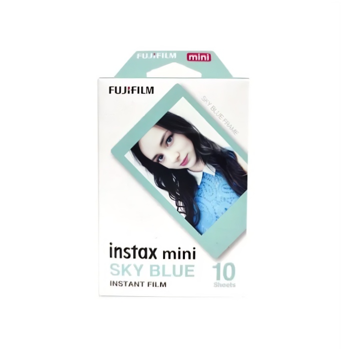 Filmes para Mini Instax - Sky Blue - Fujifilm - 10 Poses -  COD:LND