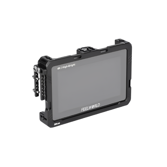 Cage/Gaiola - Monitor F5 Pro 5.5 e F6 Plus + Clamp Cabo HDMI - COD:LND
