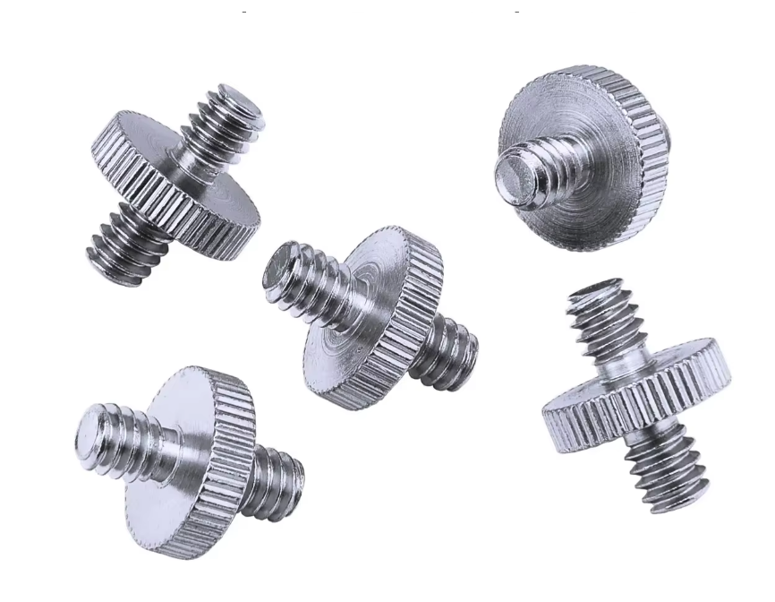 Adaptador - Pino Engate Rápido Para Tripés - 1/4 Macho Para 1/4 Macho - (01 unidade) - COD:LND