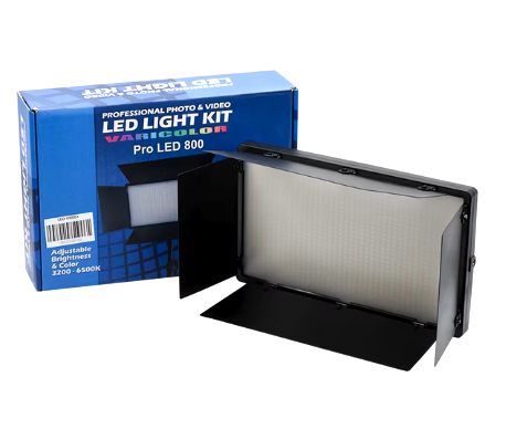 Iluminador De Led - Ajustável - 3200k-6500k - Pro 800 - COD:LND