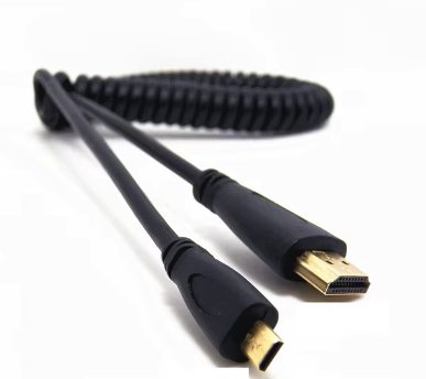 Cabo Espiral - HDMI Macho Para Micro HDMI Macho - COD:LND