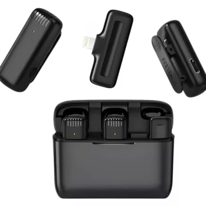 Microfone De Lapela - Para Smartphone - Entrada Lightning (Sem Marca) - COD:LND