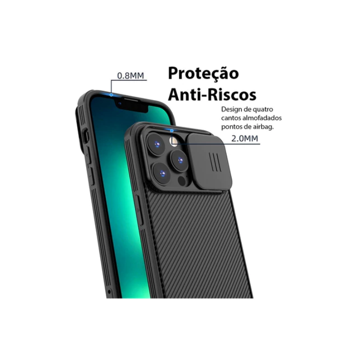 Capa Anti-Impacto Iphone - 14 e 15 Pro Max - COD:LND