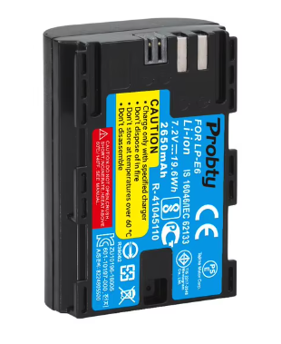 Bateria LP E6 - Probty 2650mAh - COD:LND