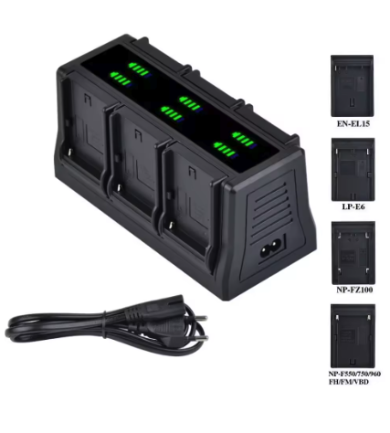 Carregador de Bateria NP - Batmax  - 06 Canais - COD:LND