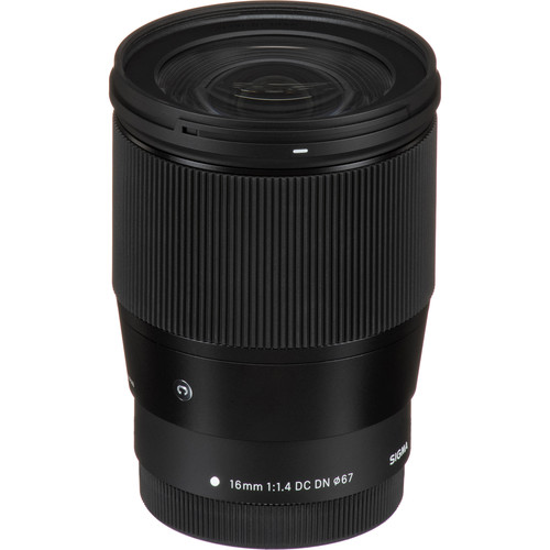 Lente Sigma - AF DC DN - 16 mm - F/1.4 - (C) para Canon - EF-M - (APS-C) - COD:LND