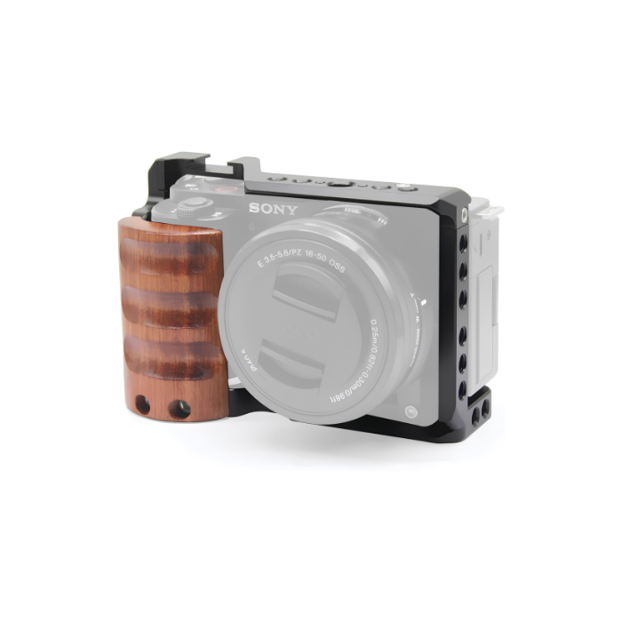 Cage/Gaiola com Grip de Madeira + Top Handle - Sony ZVE10 - COD:LND