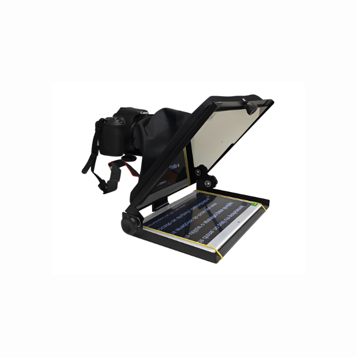 Teleprompter - TP - 10,5˜ - DSLR - Com Suporte para Smartphone - COD:LNDSE